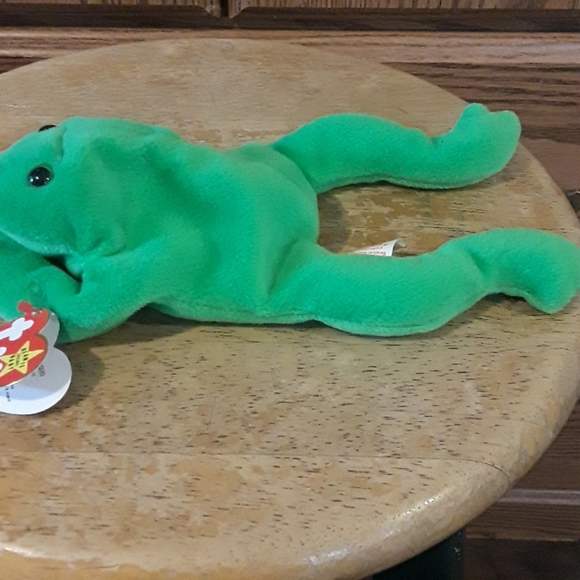 •Original Beanie Babies Collection Legs the frog - Picture 5 of 11